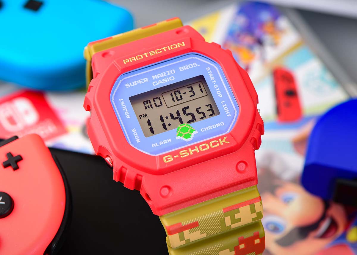 Relógio do Super Mario Bros é lançado em edição limitada pela Casio