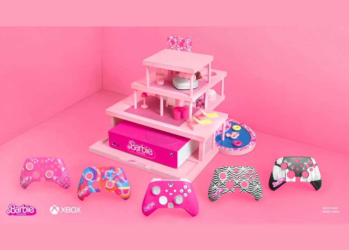 Microsoft revela Xbox Series S customizado da Barbie